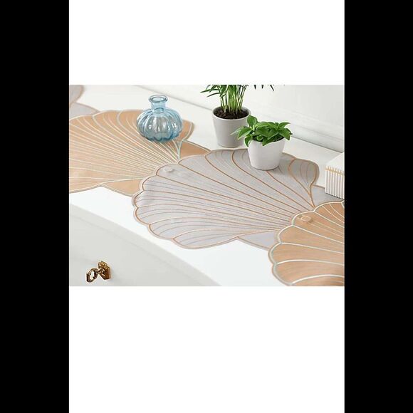 Designing Dining Convertible Placemats to Runner Beach -Set of 6 - Picture 1 of 1